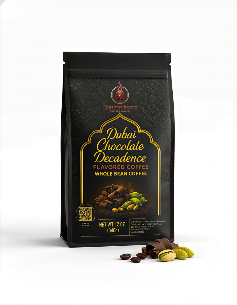 Dubai Chocolate Decadence Flavored Coffee